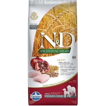 farmina-n-d-grain-free-ancestral-dog-light-medium-maxi-pollo-2-5-kg
