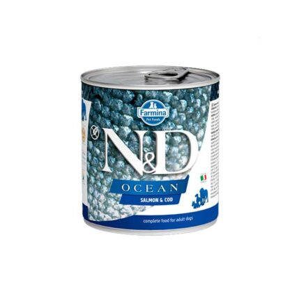farmina-n-d-grain-free-ocean-dog-adult-salmon-bacalao-lata-285-g