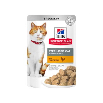 hills-feline-young-adult-sterilised-cat-pollo-bolsita-85g