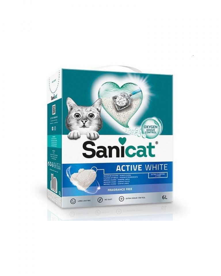 sanicat-active-white-6l