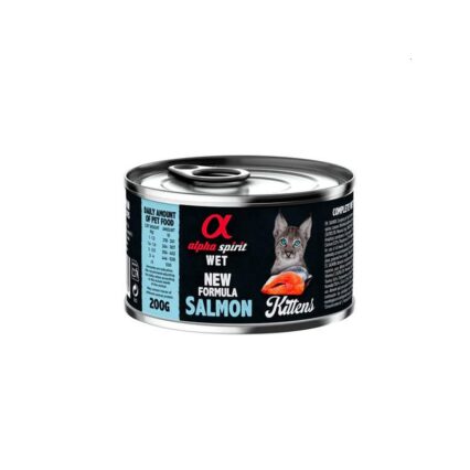 Alpha Spirit Feline Kitten Salmon Lata 200gr