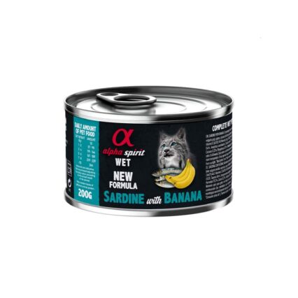 Alpha Spirit Feline Sardina Lata 200g