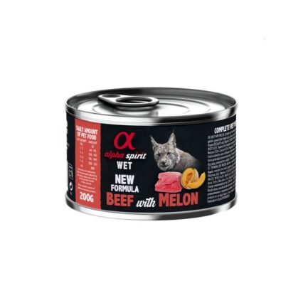 Alpha Spirit Feline Ternera Lata 200g