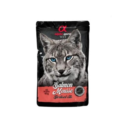 Alpha Spirit Mousse Salmon Gato 85 Gr