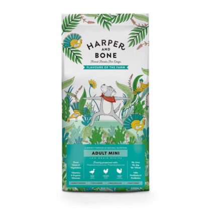 Harper & Bone Dog Adult Mini Flavours Farm 2 Kg.