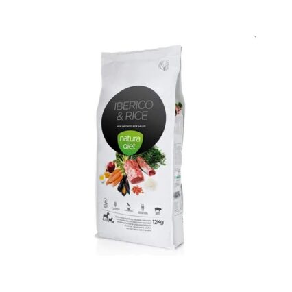 Natura Diet Dog Ibérico & Rice 12 Kg