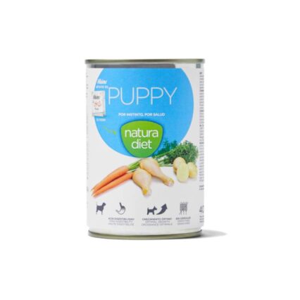 Natura Diet Dog Puppy 400 Gr Lata