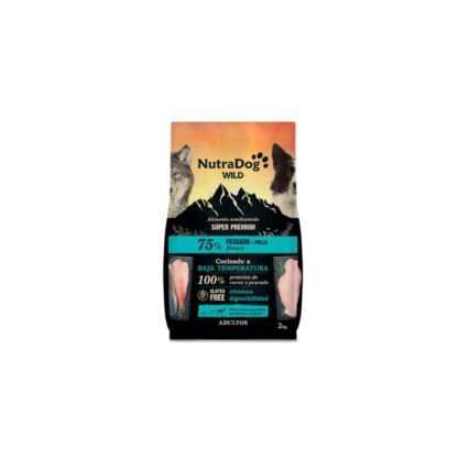 Nutradog Wild 2kg Pescado+Pollo