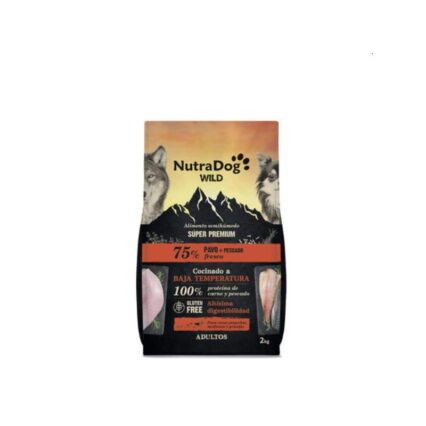 Nutradog Wild 2kg Salmón+Pavo