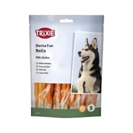 Rollitos Con Pato Denta Fun, 12cm, 10uds/80g