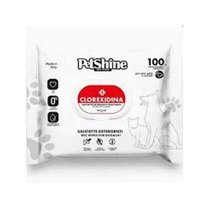 Toallitas Higiene Perro/Gato Clorexidina 100 Uds