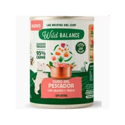 Wild Balance Lata Completa Guiso De Pescado Con Salmon 400 Gr