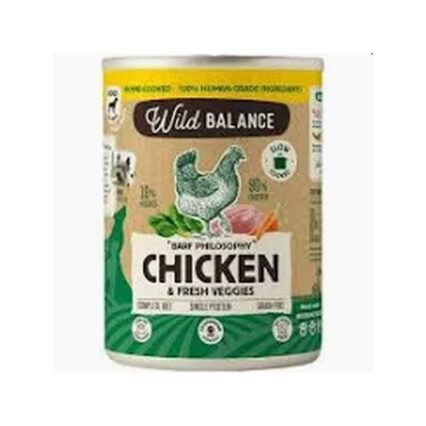 Wild Balance Lata Filosofia Barf Pollo400 Grs