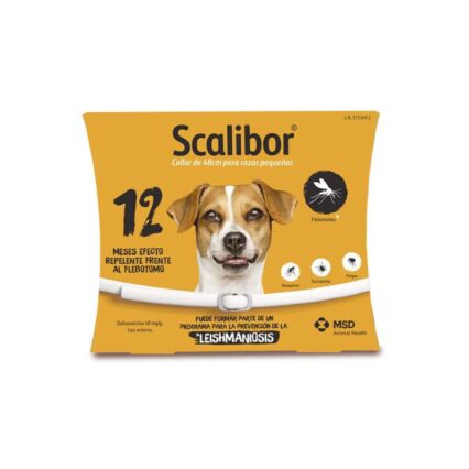 Collar Antiparasitario Scalibor Razas Pequeñas 48cm