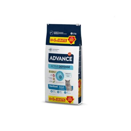 Advance Cat Sterilized Turkey 10+2 Kg