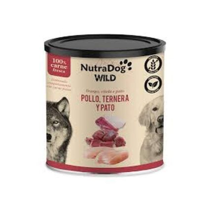 Nutradog Pollo, Ternera Y Pato 800 Gr