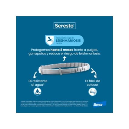 Seresto Collar Perro >8 Kg (Envase Clínico) Grande